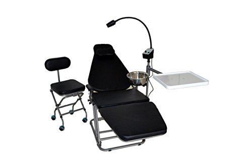 APHRODITE Portable Foldable Dental Chair &Exam LED Lamp Light & Nylon Bags& Doctor's Chair - Thumbnail 3