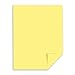 Exact® Vellum Bristol Card Stock, Canary, Letter (8.5