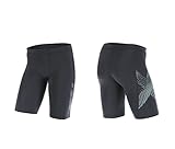 2XU Men's Hyoptik Compression Shorts, Steel/Luminescent, Medium