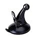 EKIND Replacement Cradle and Removable Car Windscreen Windshield Suction Cup Mount 17mm Swivel Ball GPS Holder Compatible for Garmin GPS Nuvi -Black