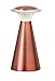 LIGHT IT! by Fulcrum 24412-131 12 LED Wireless Lanterna Touch Light and Table Lamp, Metal, Copper