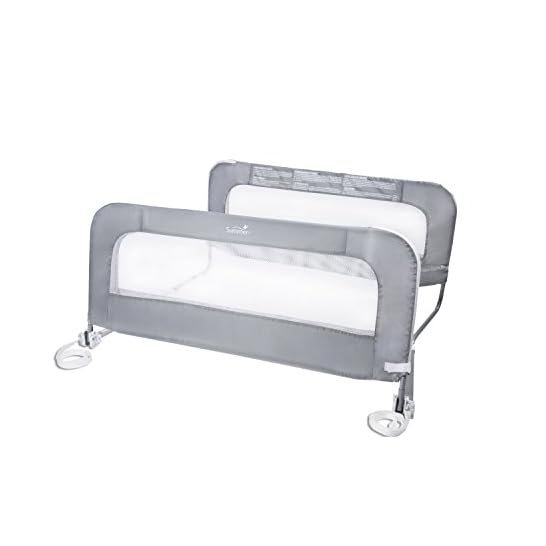 Regalo Swing Down Crib Rail, with Reinforced Anchor Safety System