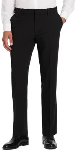 men's van heusen slim-fit traveler dress pants Van Heusen Men's Traveler Slim Fit Pant, Taupe, 33W X 32L at Amazon Men's  Clothing store