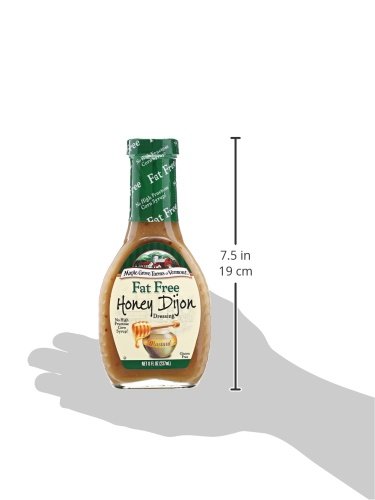 MAPLE GROVE FARMS FAT FREE HONEY DIJON DRESSING, 8 OZ