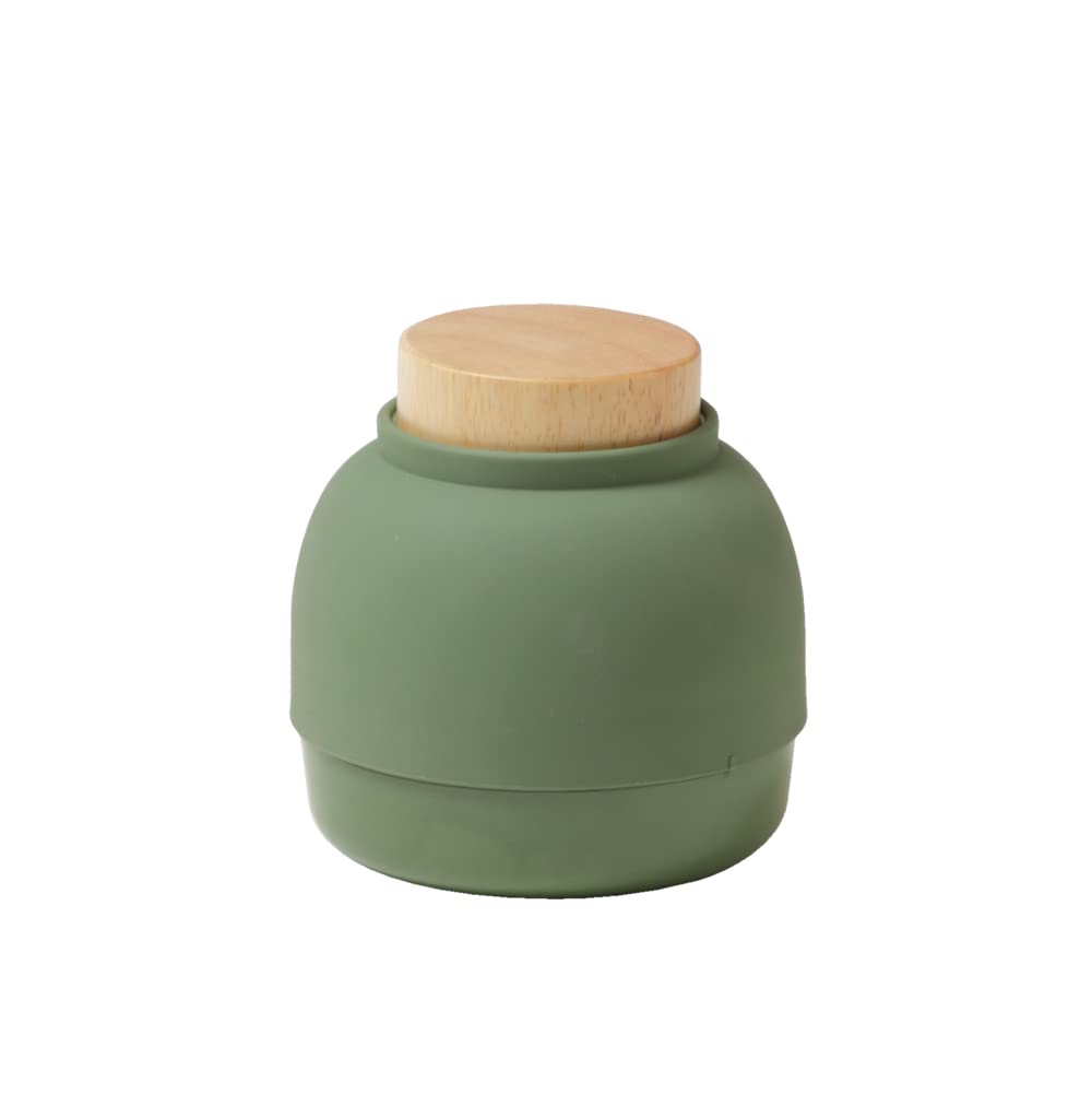 ideaco(イデアコ) ウェットティッシュケース モスグリーン Mochi Moco ( モチモコ )商品画像