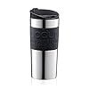 Bodumtravel mug thermobeker van roestvrij staal (dubbelwandig, vaatwasmachinebestendig, 0,35 liter)