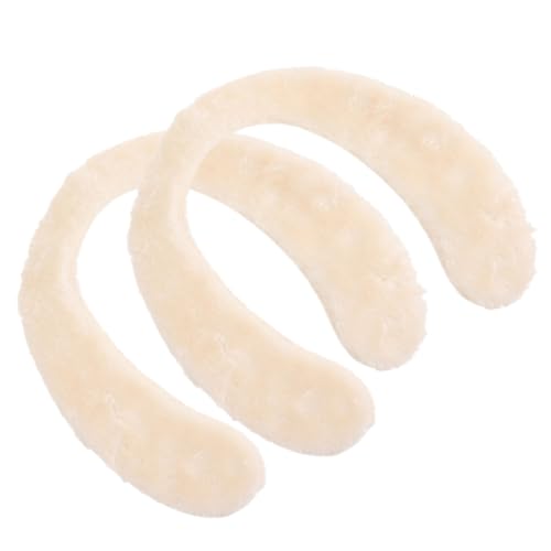 TOYANDONA 2pcs Soft Fuzzy Toilet Seat Covers for Toddlers Washable Cushioned Toilet Mats Comfortable Bathroom Accessories for Boys and Girls Easy to Store and Maintain