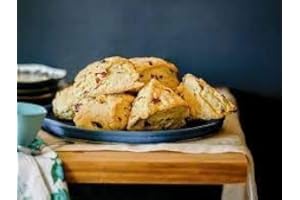 M&D Distribution Irish Fresh Baked Scones 6 per pack Kosher certified (orange Cranberry), 2 Pound (Pack of 1)