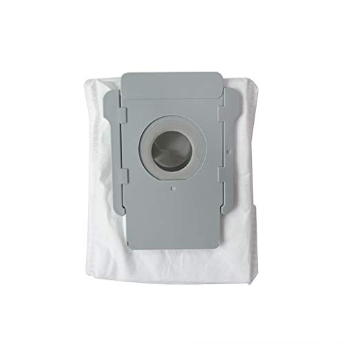 Hepa Filters Vacuum Cleaner Dust Bag Accessory Kit for iRobot Roomba i7 i7+/i7 Plus E5 E6 E7 Including 4 Hepa Filters 3 Dust Bag, Replacement Parts for iRobot Roomba