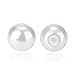 PH PandaHall 4mm Glass Pearl Beads, 1000pcs White Tiny Satin Luster Pearl Beads Round Loose Spacer Beads for Earring Bracelet Necklace Waist Chain Making, White