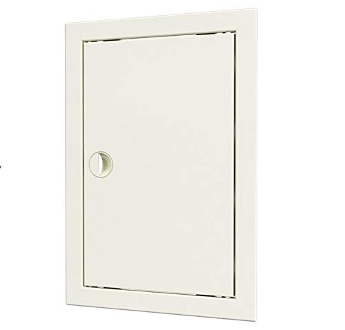 Inspection Flap with Handle, Inspection Door, Access Door, 20 x 25 cm, White โ image 1