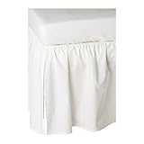 Ikea Len Crib Skirt, White