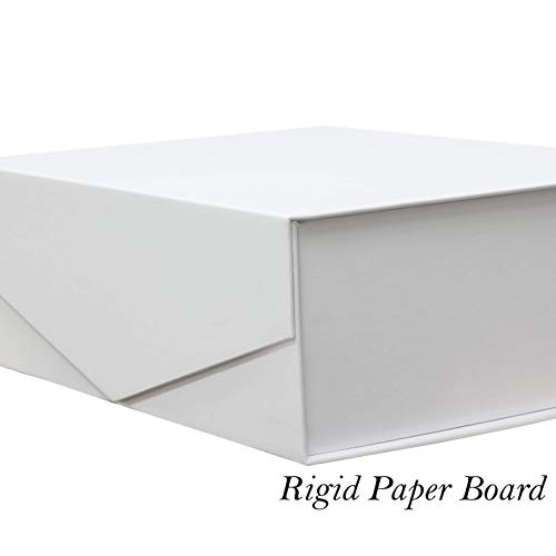 Cohaja-Matte-White-Gift-Box-with-Lid-3-Pack-12-x-9-x-4-Inch-Magnetic-Closure-Multiple-use-Decorative-Gift-or-Storage-Boxes-for-Bridesmaid-Proposals-Favors-Weddings-Office-and-More