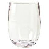 Strahl Design+Contemporary Osteria 13-Ounce Stemless Wine Glass, Set of 4