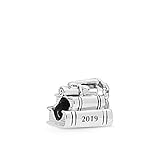 PANDORA Cap, Book and Scroll Graduation 2019 College School 925 Sterling Silver Charm - 798034