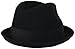 Brixton Men's Gain Fedora Hat, Black, X-Large