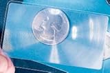 Wholesale Lot of 10 Credit Card Sized Wallet Magnifiers 3X Lenses
