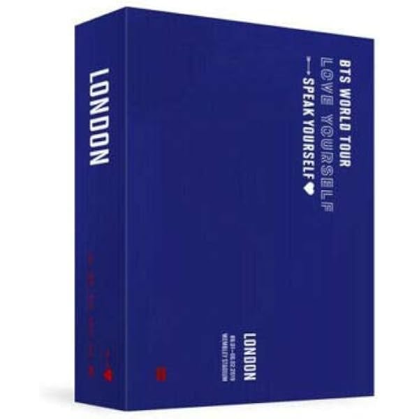 BTS WORLD TOUR LOVE YOURSELF SPEAK YOURSELF LONDON 2 DISC(D.V.D CD