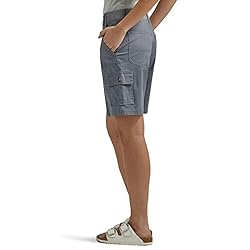Lee Women's Flex-to-Go Mid-Rise Relaxed Fit Cargo