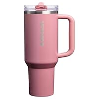 STANLEY Quencher ProTour Flip Straw Tumbler with Leakproof Lid | Built-In Straw & Handle | Cupholder Compatible for Travel | Insulated Stainless Steel Cup | BPA-Free