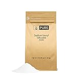 Sodium Lauryl Sulfoacetate by Pure Organic Ingredients, 3 lb. (48 oz.), Eco-Friendly Packaging, An Ideal Bath Bomb Additive, Gentle on Skin, Surfactant, Latherer