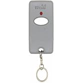 10 Digit PINS EZ Code MINI Remote Control Garage Door GATE Opener Transmitter 300 MHz (Keychain)