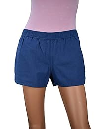 Pantalones cortos de algodón para dama (3.5 in)