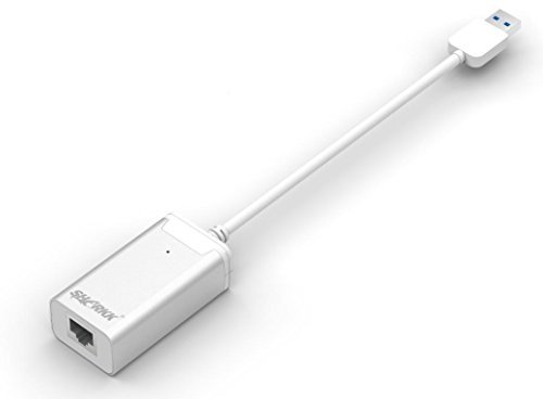 SHARKK Aluminum USB 3.0 to RJ45 Gigabit Ethernet Adapter Supporting 10/100/1000 Mbps Ethernet