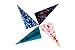 Acrylic Resin Hair Barrettes Alligator Hair Clips,4PCS Hair Clips Marble Pattern Hairpins Triangle Alligator Clips for Women Girls Hair Accessories Birthday Christmas Valentines Day Gifts,B