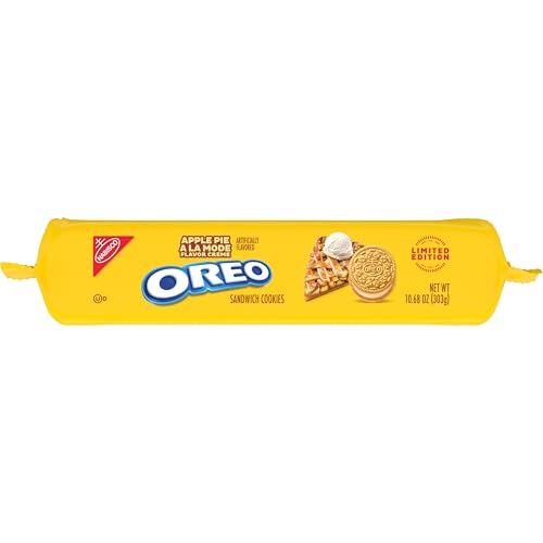 OREO APPLE PIE A LA MODE SANDWICH COOKIES, LIMITED EDITION, 10.68 OZ