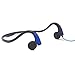 Bone Conduction Headphones Effie Wired Headphones with Microphone Stereo Open-Ear Sport Headphone with Noise Reduction Microphone (Blue)