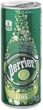 Perrier Lime Flavor Slim Can 8.45 Oz (Pack of 35)