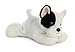 Aurora® Adorable Mini Flopsie™ French Bulldog Pup Stuffed Animal - Playful Ease - Timeless Companions - White 8 Inches