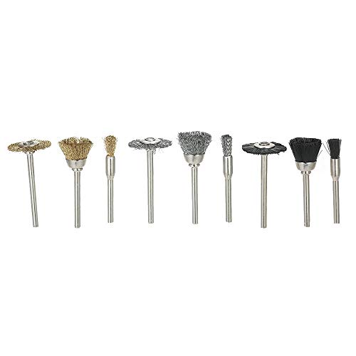 AppleLand 161pcs 1/8" Shank Rotary Tool Accessories Set Sanding Grinding Brushing Polishing Bits Accessory Kit with Storage Box for Dremel Grinder - Quarkscm - Thumbnail 2