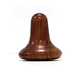 HealthAndYoga(TM) Natural Wooden Knob Massager - Point Pain Relief and Deep Tissue Massage