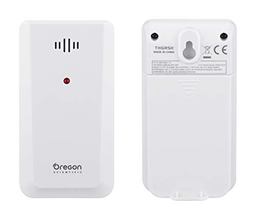 Oregon Scientific BAR208SX Advanced Wireless Weather Station with Humidity, Radio Controlled Clock and Weather Forecast - Color LCD Screen