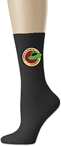Ayaxi Rick And Morty Express Unisex Cotton Crew Socks
