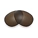 Walleva Brown Polarized Replacement Lenses For Oakley Feedback (OO4079 Series) Sunglasses