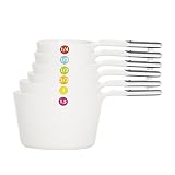 OXO Good Grips 7-Piece Measuring Cup Set with Odd Size 1.5 Cup