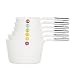 OXO Good Grips 7-Piece Measuring Cup Set with Odd Size 1.5 Cup
