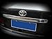 Chrome Rear Door Tailgate Hatch Trunk Lid Plate Trim Cover For Corolla 09-11