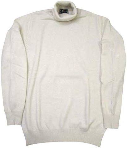 Amazon パジェロ カシミヤ100 タートルネック セーター 白 メンズ Ll セーター 通販