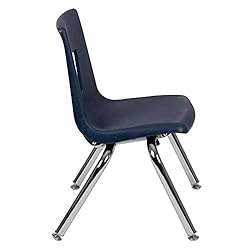 Flash Furniture Mickey Advantage Navy Student Stack