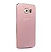 PASONOMI Galaxy S6 Case, [Ultra Slim] Premium TPU Gel Rubber Soft Skin Silicone Protective Case Cover for Samsung Galaxy S6 (Transparent Pink)