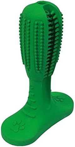 Dog Toothbrush, Brushing Stick, Non-Toxic Natural Rubber, Durable Bite Resistant, Teeth Cleaning Chew Toys for Medium and Large Pets Oral Dental Care from Furniture, Sofa, Bedding, Comforters Couch a