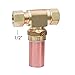 Dyconn Faucet Water Hammer Arrestor Compression Tee 1/2 X 1/2" Pipe Noise Reducer Lead Free (1/2" Compression) primary