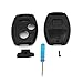 UTSAUTO Key Fob Remote Shell Case & Pad Cover Housing fits Honda 2010-2011 Accord Crosstour /2006-2011 Civic/ 2007-2013 CR-V / 2011-2015 CR-Z / 2009-2013 Fit / 2011-2014 Odyssey 1PC Pack (Only Casing)