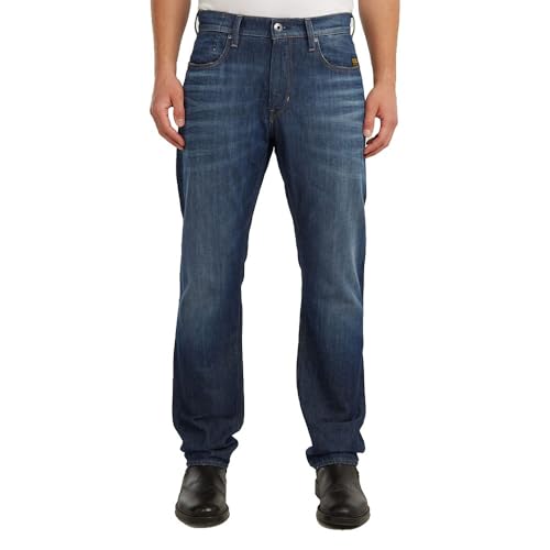 G-Star 3301 - Jeans - Straight - Men, Blau (Antic Faded Lagoon D23692-b767-a942), 30W x 30L at Amazon