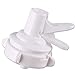 3-5 Gallon Water Jug Stand with 1 Pcs White Dispenser Valve and 1pc Dustproof Plug, Non Slip Water Stand with Food Grade Fast Flow Water Spout for 55MM Non Threaded Crown Top Water Jugs, White
