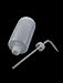2 Pcs 500mL Graduated Plastic Reagent Measuring Squeeze Bottle Holder